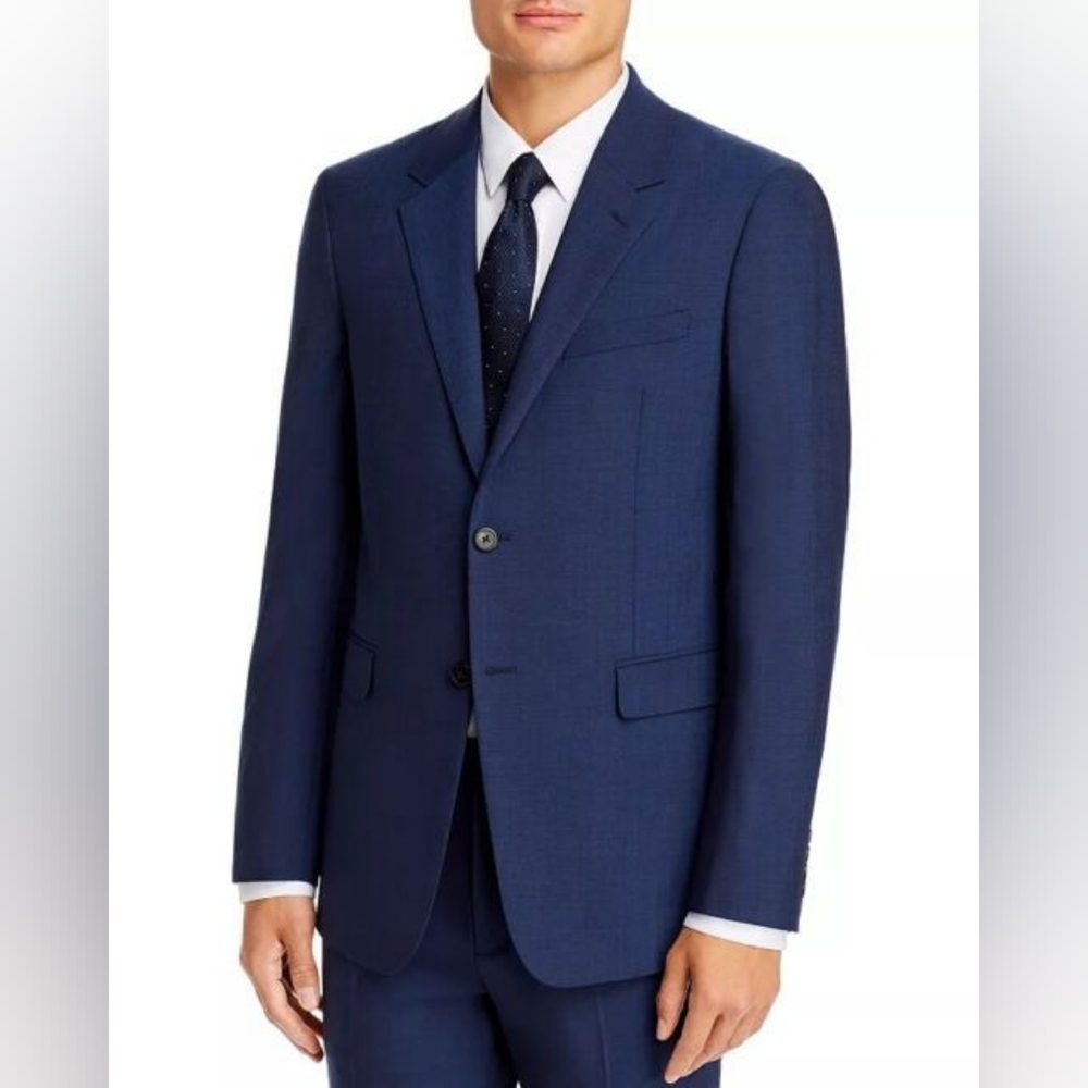 Theory Chambers SV Suit Jacket Blazer Spprtcoat Professional Blue 2 Button 40R